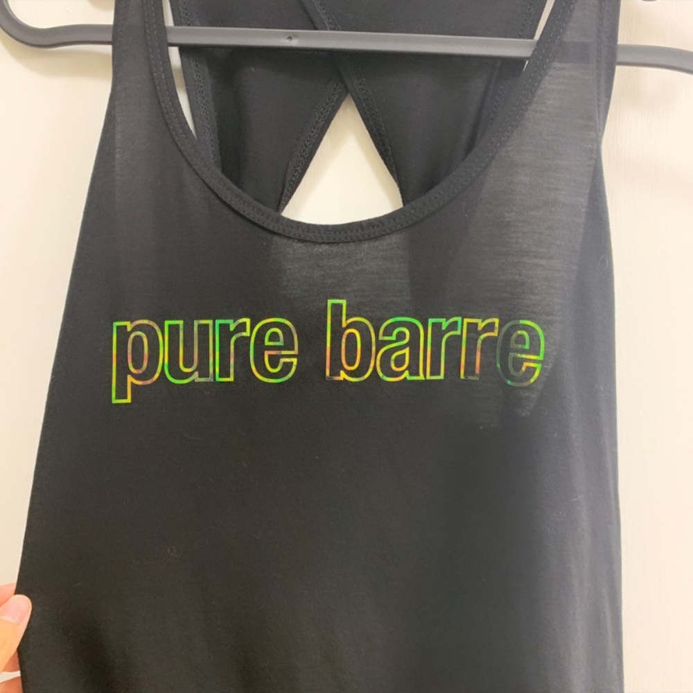 Gold Foil Pure Barre Tank